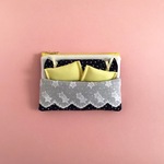 ３つのまくらとおふとんポーチ（キャンディまくら）＊ネイビー