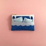 ３つのまくらとおふとんポーチ（キャンディまくら）＊ホワイト