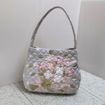 花束のバッグ　グレー
