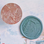 SALE🌺25mm 森林ファルコン シーリングスタンプ ヘッド ハヤブサ
