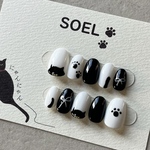 【21】猫のネイルチップ 猫ネイル 猫デザイン