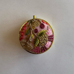 インド刺繍　小物入れ
