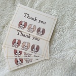Thank youカード(4枚セット)
