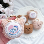【400個以上販売】くまちゃん　マタニティマーク　キーホルダー　ぬいぐるみ　マタニティー　おなかに赤ちゃんがいます