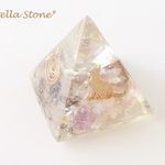 レア☆開運と霊力アップ～スーパーセブン＆猫のオルゴナイトピラミッド～☆水晶＊樹脂＊レジン＊天然石＊パワーストーン