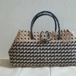 和シックかごバッグ  wide   クラフト