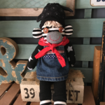 ソックモンキー☆モノトーンラブリーちゃん