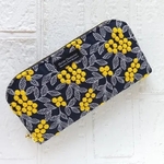 イングリッシュガーデン刺繍🖤軽い長財布🖤通帳ケース♩お財布♬