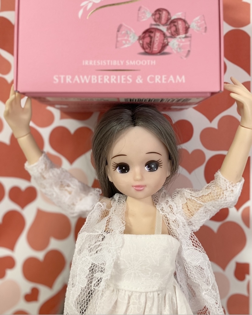 22cmサイズドール服（D430円：タイトスカート） 158☆22センチドールの