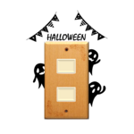ハロウィンおばけのウォールステッカー