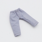 ズボン　パンツ　服　ふく　グレー　灰色　1/12ドール　オビツ11 ピコニーモp ねんどーる　ピコドー　ねんどろいどとーる　人形　ドール