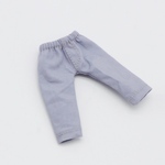 ズボン　パンツ　服　ふく　グレー　灰色　1/12ドール　オビツ11 ピコニーモp ねんどーる　ピコドー　ねんどろいどとーる　人形　ドール