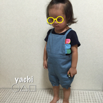 日本製soft denim☆UROKOちゃんサロペット☆