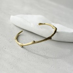 枝のバングル【 gold 】