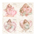 (s04)女の子ステッカー