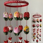 チューリップの吊るし飾り①