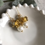 イヤリング/樹脂フック対応　大人シンプルピアス 
