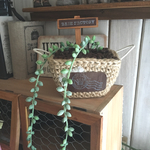 麻紐珈琲豆のグリーン(グリーンネックレス)