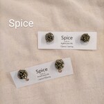 小さめ つぶつぶ キラキラビーズ ピアス or イヤリング。