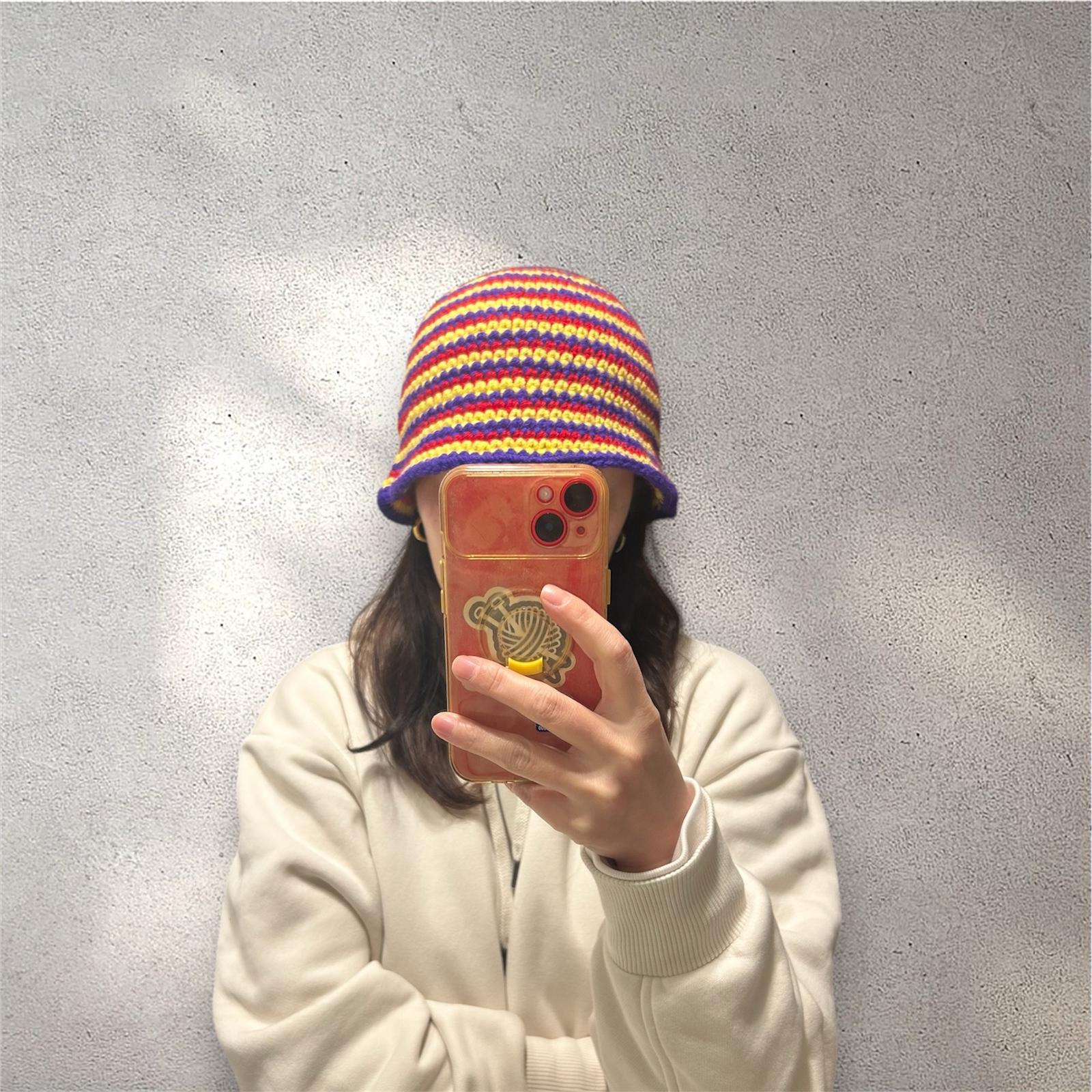 crochethat クロシェハット buckethat クラッシャーハット