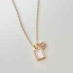 さくらピンク🌸限定クリスタルネックレス