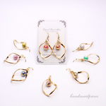 シンプル和柄まるまるピアス＊イヤリング＊アレルギー対応
