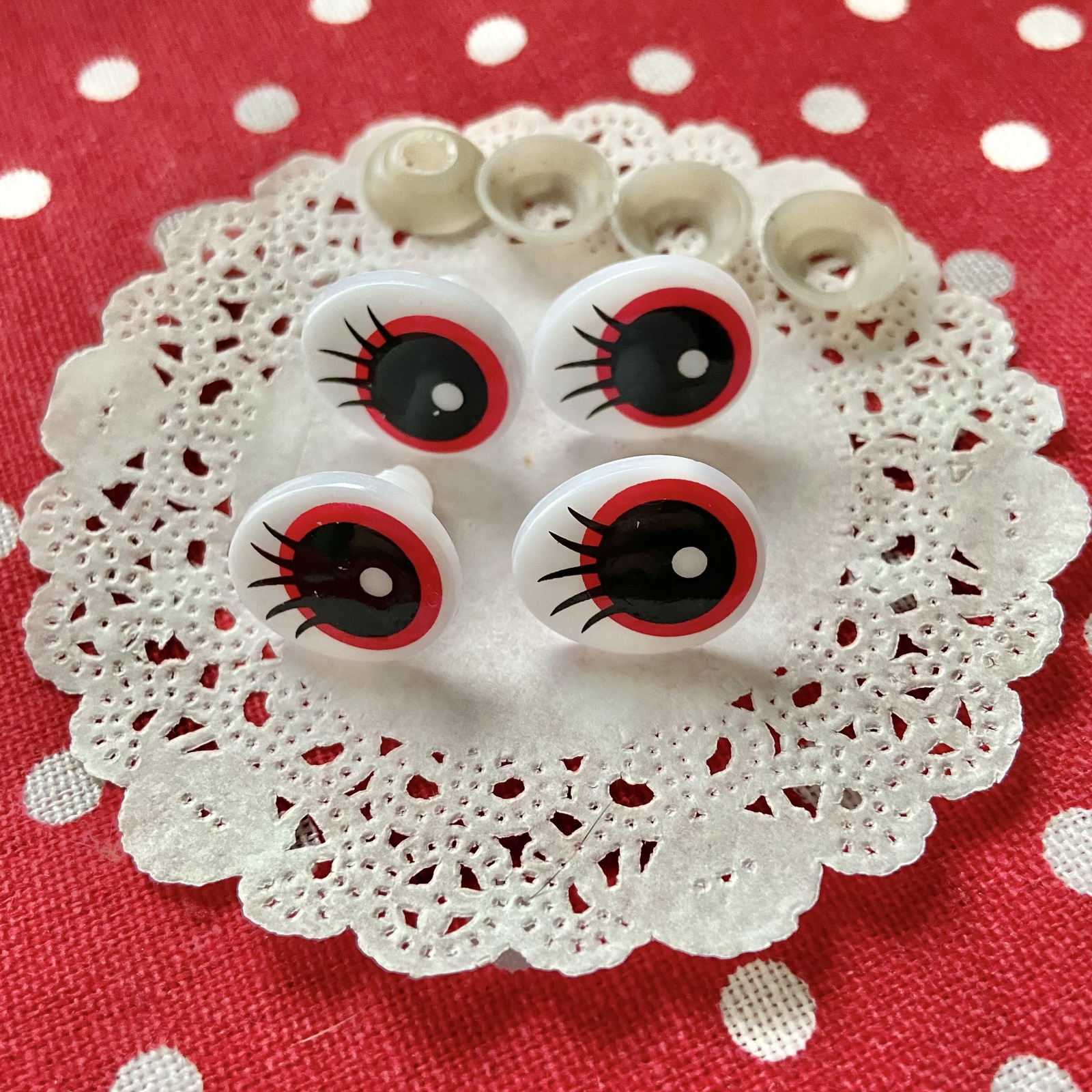 レトロポップ☆コミックアイ☆ぬいぐるみのお目々パーツ☆ムフフ