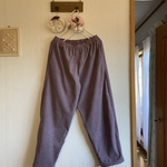 コーデュロイのティーパードパンツ
