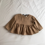 ダブルガーゼ✢チュニック✢子供服✢80〜110㎝✢お好きなお色選べます