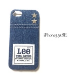 〔b〕大人かわいいデニム iPhone5・5s・SEケース