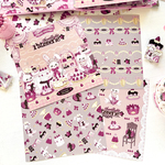 Cherish365【Sweet Rabbit Patisserie】片面 折り紙 40枚　CHO562
