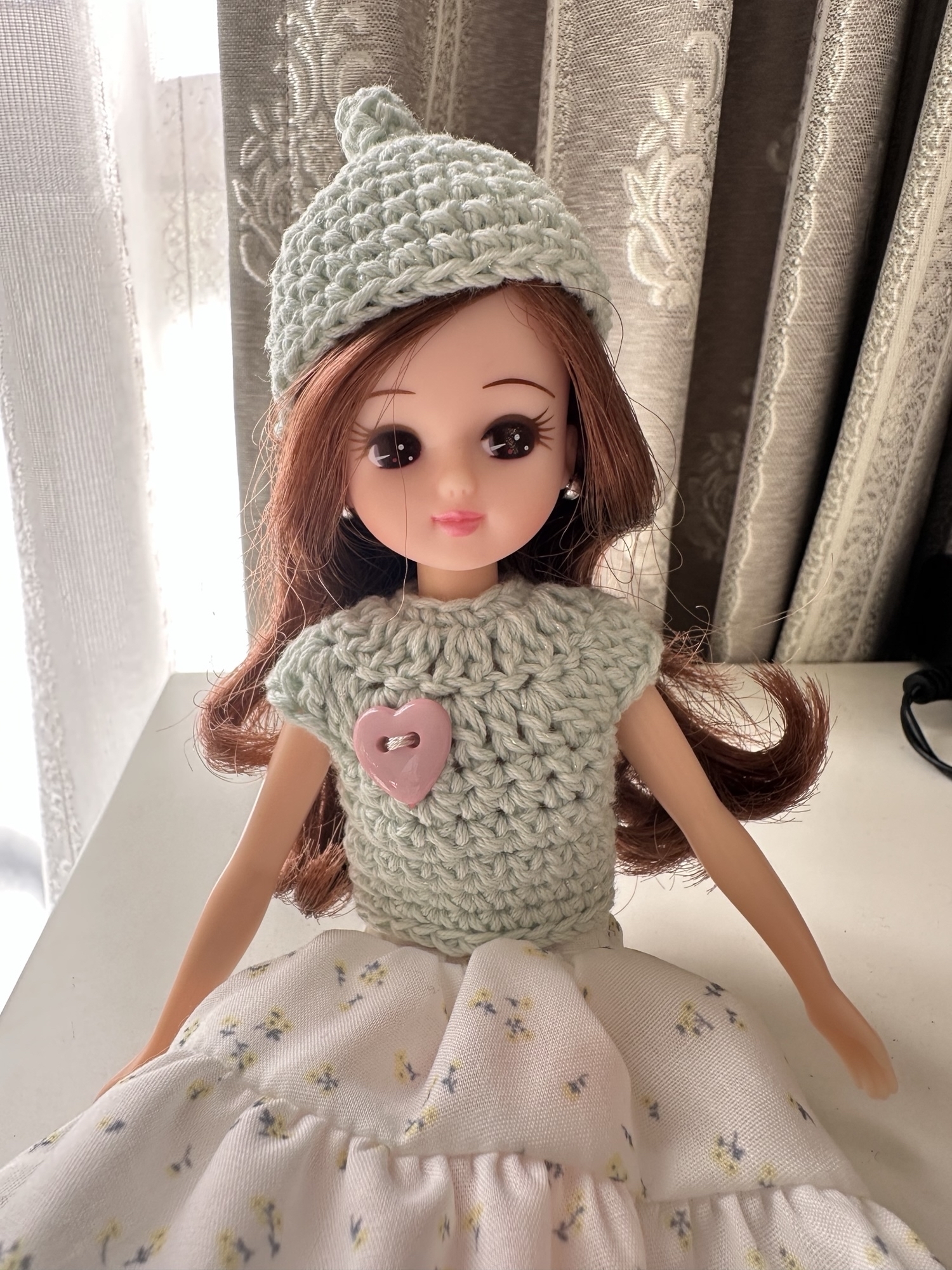 手編みのdayuanbaoドール用 きつねドール服セット 手編みのdayuanbaoドール用 きつねドール服セット