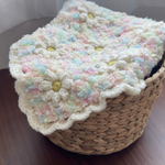 【夏SALE】ふわふわ可愛い.+*マルチカバー（お花モチーフ/虹色）