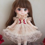 セリアドール（10㎝ボディ）アウトフィット　洋服　ノスタルジーチュールワンピ