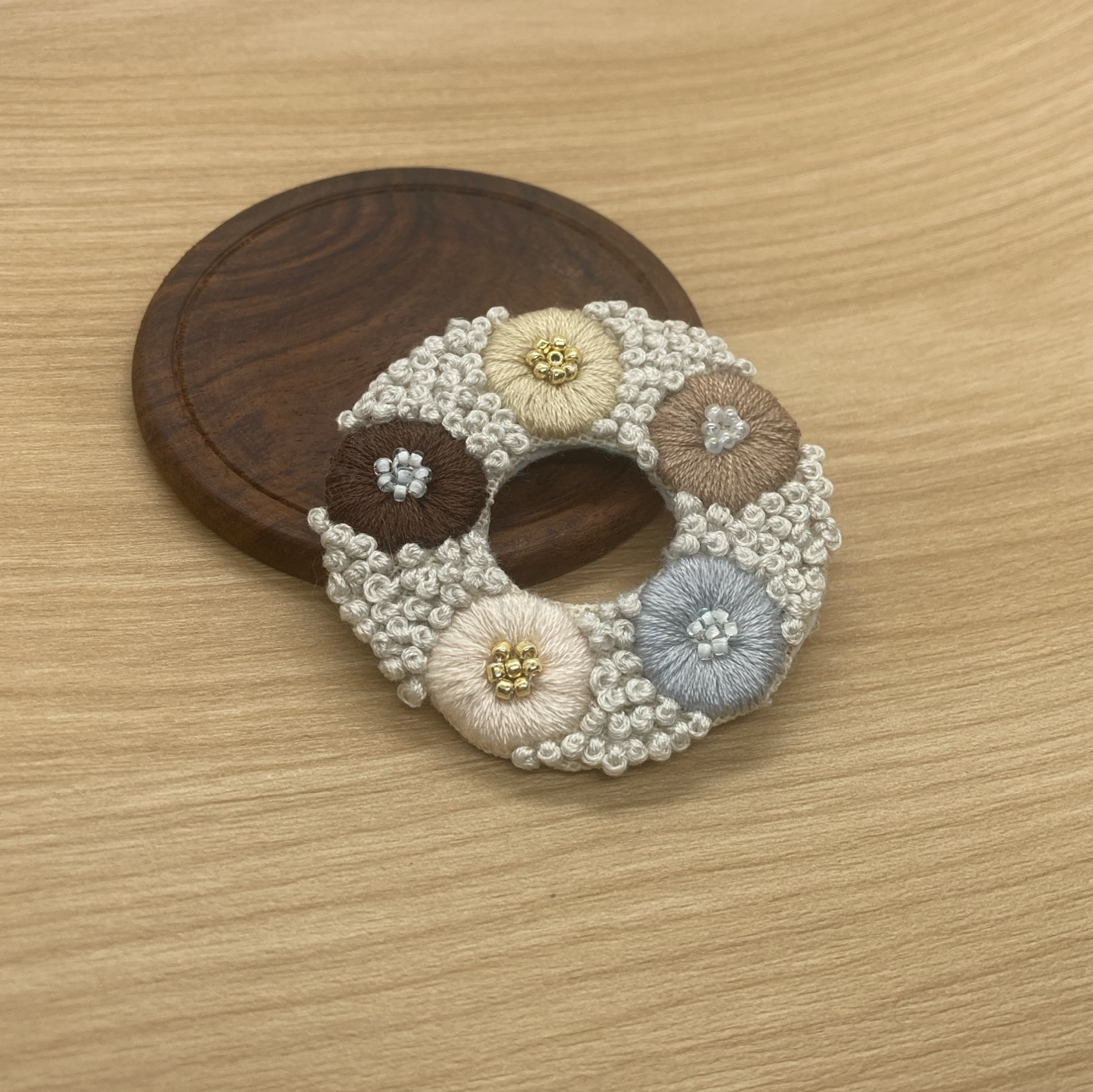 ミナペルホネン ハンドメイド ブローチアクセサリー コサージュ オーダー受付 ミナペルホネン ブローチアクセサリー コサージュ