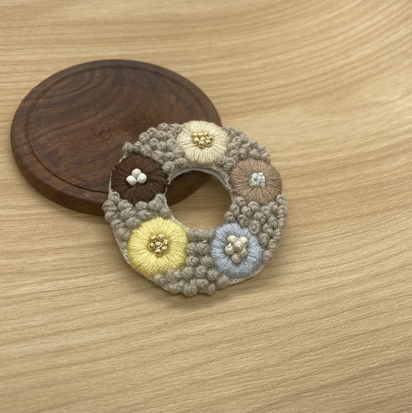 ミナペルホネン＊ハンドメイド＊ブローチ 05 - fuku | minne