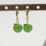 青りんごのピアス　イヤリング