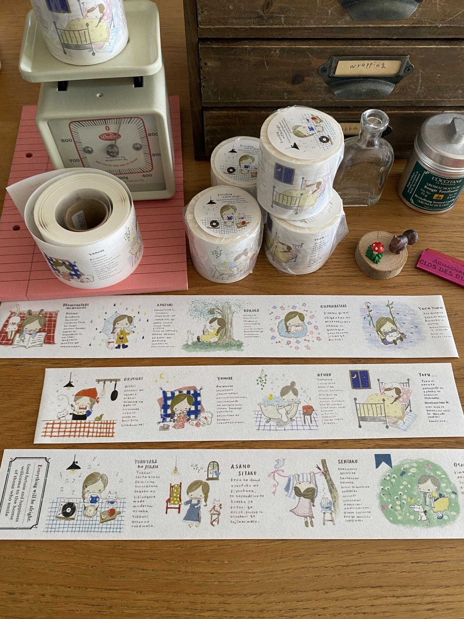 Z8 つながるギンガムチェックスタンプ ＊ラバースタンプ /スタンプ