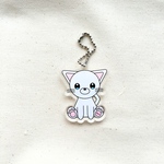 ねこのアクキー