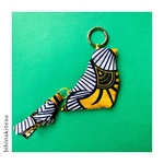 鳥のバッグチャーム　ファスナー付き　⑤