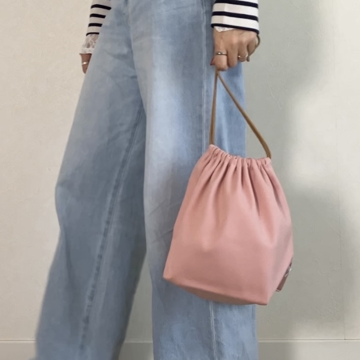 マイハナフミ♡巾着他 TEMBEA[テンベア]巾着POCHETTE TMB-2137A << MIDLAND SHIP