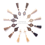 ーNEW COLORー タッセルビーズ ピアス イヤリング