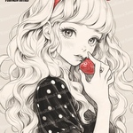 0020 オリジナルステッカー オリジナル人物ステッカー ステッカー シール りまりま  RimaRima