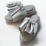 【再販/受注製作】gather sandal -silver-