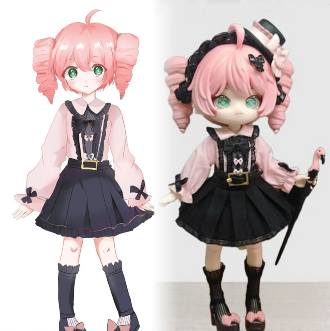 カフェヴィーニョ様　オーダー　ドール服　ハンドメイド カフェヴィーニョ様 オーダー ドール服 ハンドメイド - メルカリ