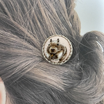 ゴム色選べる⑱パイドうまうま中の可愛いヘアゴム