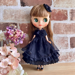 ブライス＊リカちゃん＊ドレスワンピース＆髪飾り