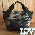 ☆迷彩柄×無地 ☆トートバッグ