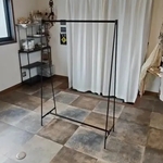 高さ152㎝　大型 ハンガーラック アイアン アンティーク 組立 鉄 アパレル 店舗什器 展示 スチール ハンドメイド レトロ コートスタンド