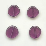 チェコビーズ　フラットコイン　４個　約15mm